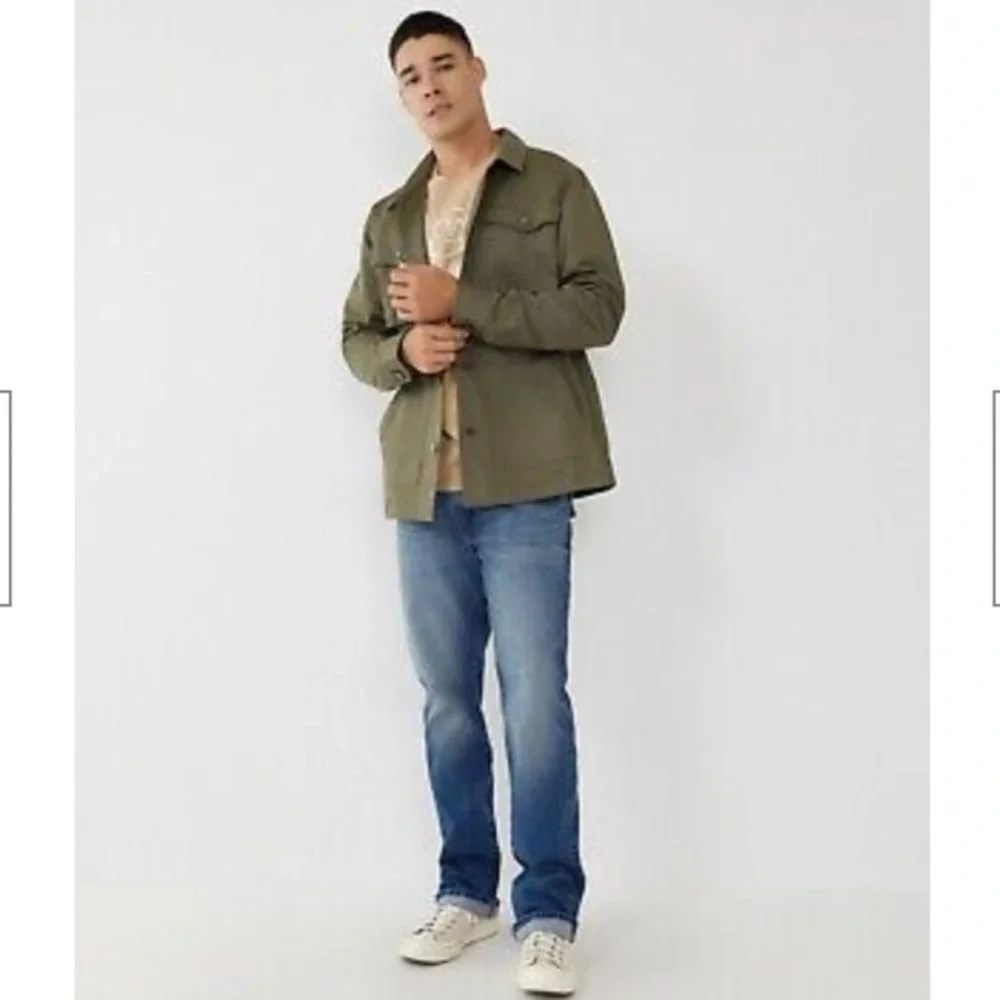 True Religion Military Jacket 100% Cotton